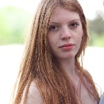 Manon van Lith, eerste shoot op zandverstuiving Rosmalen