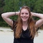 Manon van Lith, eerste shoot op zandverstuiving Rosmalen