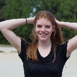 Manon van Lith, eerste shoot op zandverstuiving Rosmalen