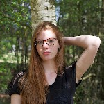 Manon van Lith, eerste shoot op zandverstuiving Rosmalen