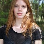 Manon van Lith, eerste shoot op zandverstuiving Rosmalen