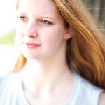 Manon van Lith, eerste shoot op zandverstuiving Rosmalen